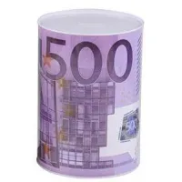 Spaarblik 500 eurobiljet